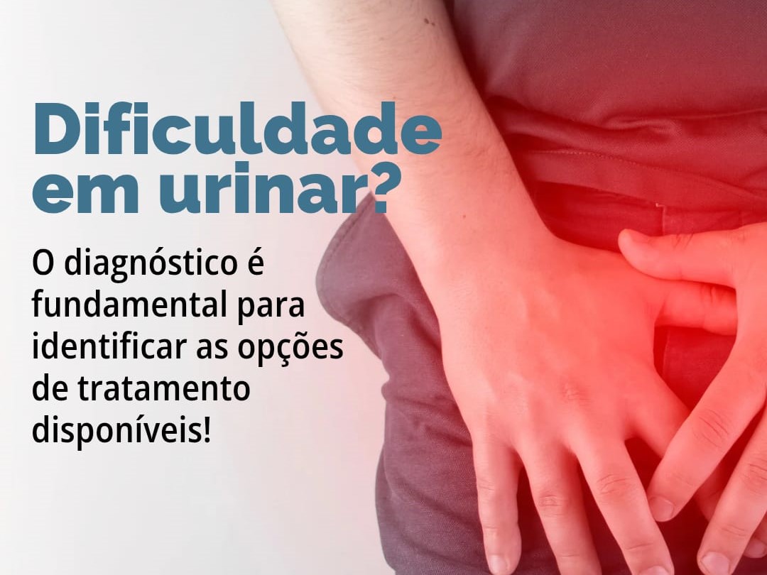 homem apresentando dor ao urinar